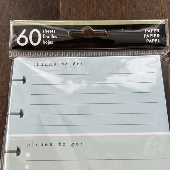 ME & MY BIG IDEAS Happy Planner Homebody Paper Bundle, Skinny Planner Sheets - Picture 2 of 6